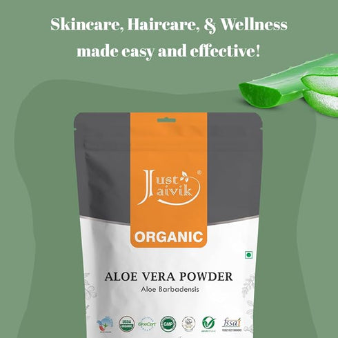 Just Jaivik Organic Aloe Vera Powder
